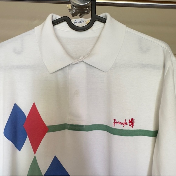 Vintage Pringle of Scotland Polo Shirt - Picture 10 of 14
